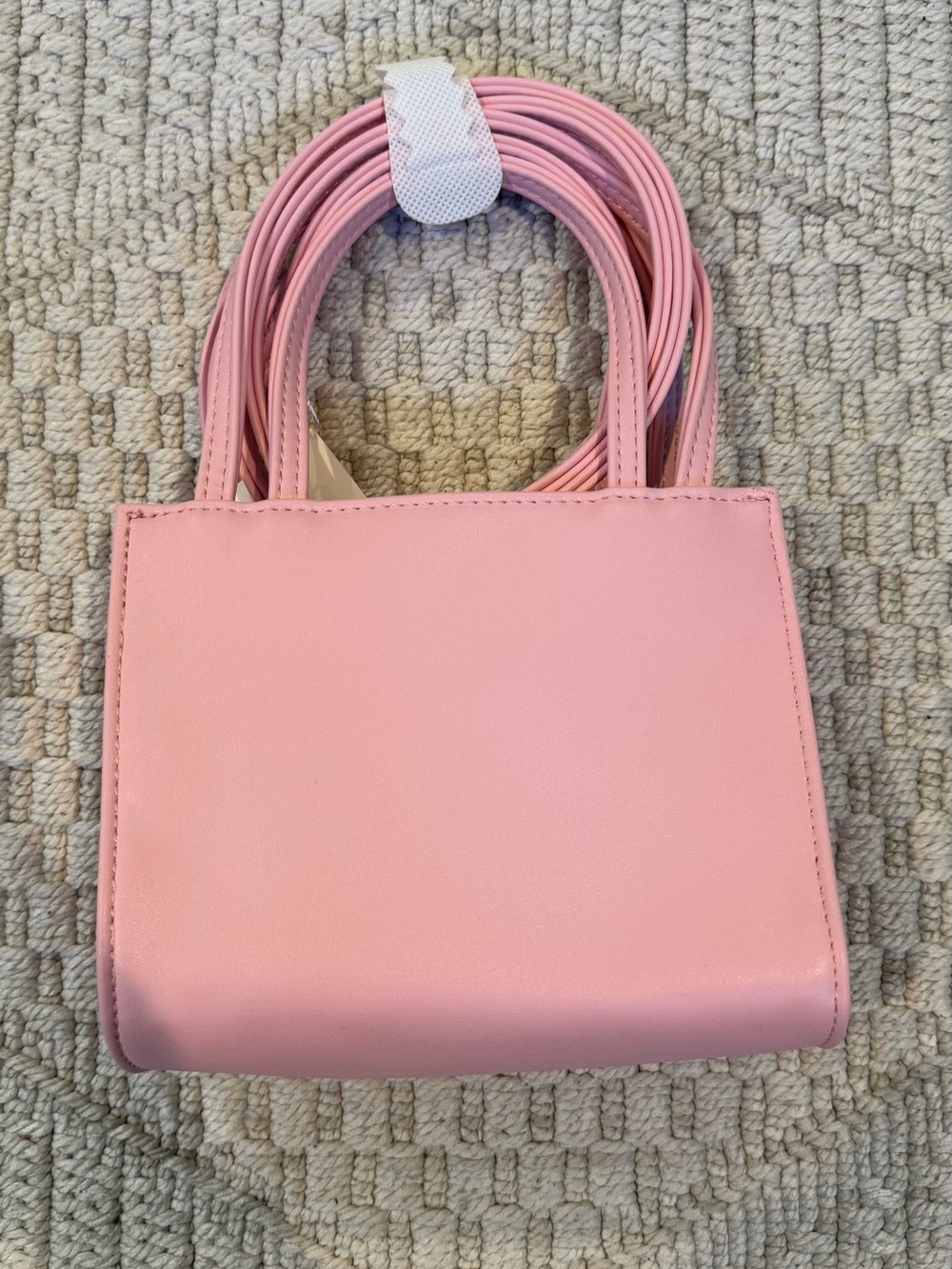 Pink Embossed Logo Tote Bag - Women - Picture 2 of 2